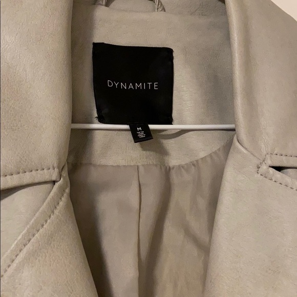 Faux leather jacket - Picture 3 of 5